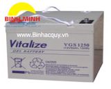 Ắc quy Vitalize VGS1250 GEL (12V-50Ah), Ác quy Vitalize 12V,Bình Ác Quy Vitalize 12V,Mua bán Ác Quy Vitalize 12V,Ác Quy Khô Vitalize 12V