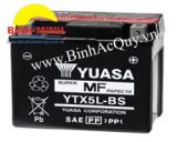Ắc Quy khô xe máy Yuasa YTX5L-BS( 12V/5Ah), Ắc Quy khô xe máy Yuasa YTX5L-BS, Bán Ắc Quy khô xe máy Yuasa YTX5L-BS 